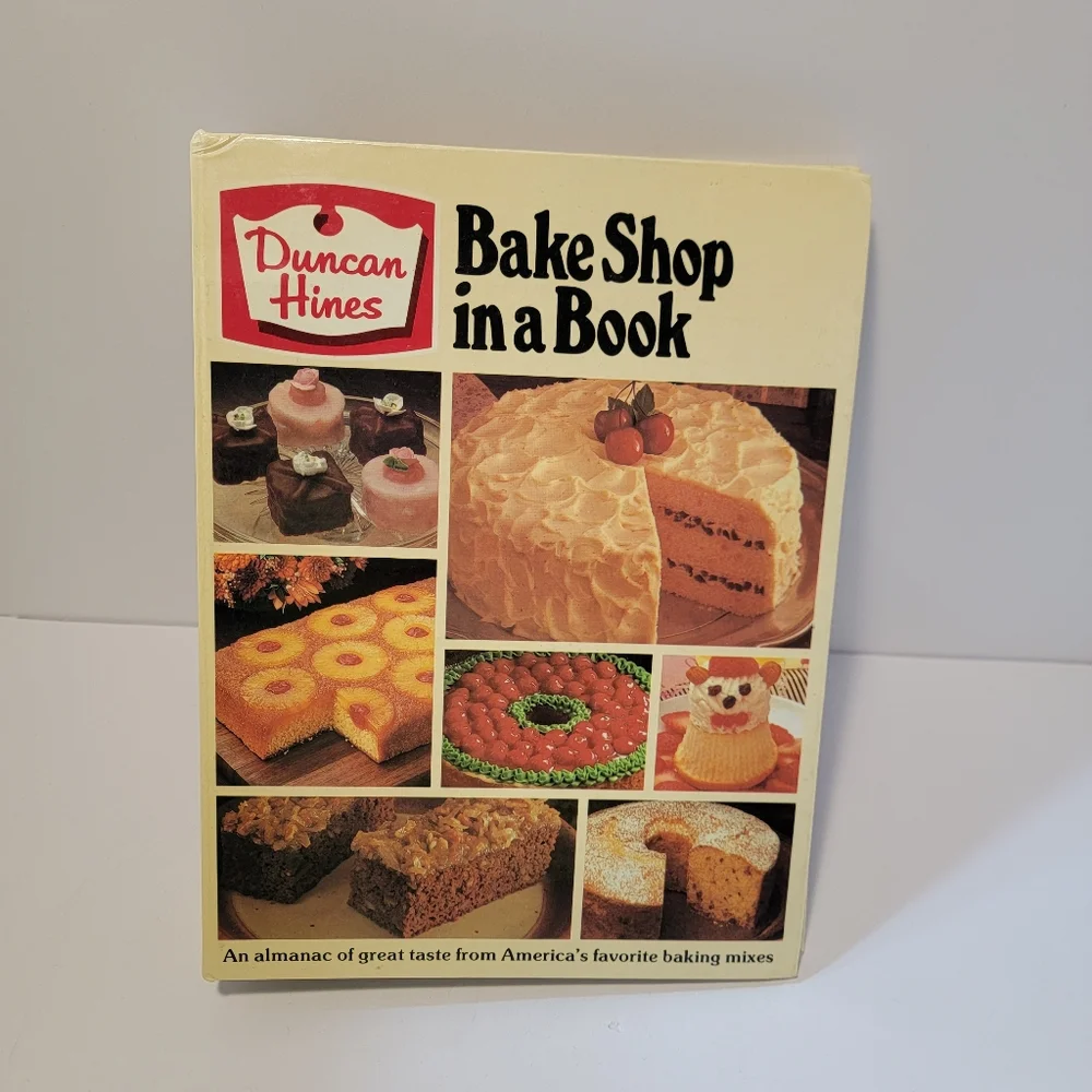 💚 Vintage 1979 Duncan Hines Bake Shop In A Book Almanac Cookbook‎ Recipes